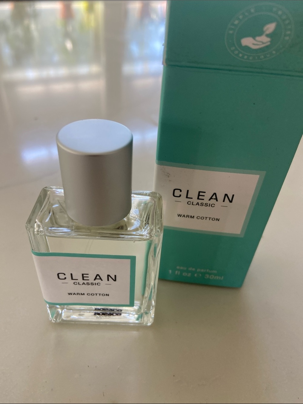 Classic Warm Cotton Eau de Parfum - Aqua / Silver